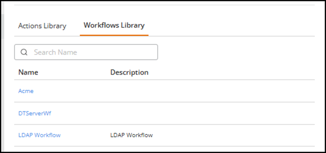 Workflows Library